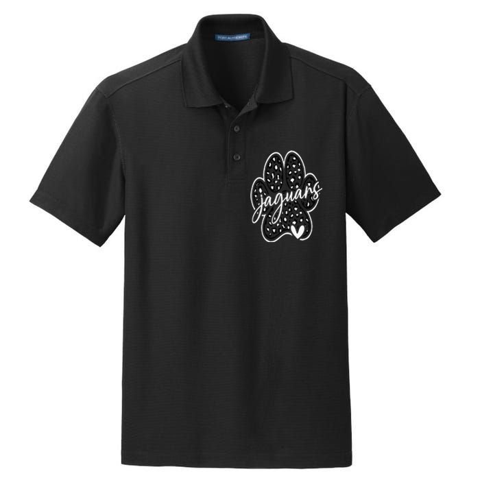 Jaguars School Spirit Team Pride Back To School Dry Zone Grid Polo