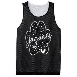 Jaguars School Spirit Team Pride Back To School Mesh Reversible Basketball Jersey Tank