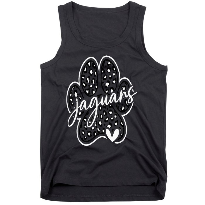 Jaguars School Spirit Team Pride Back To School Tank Top