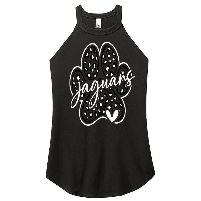 Jaguars School Spirit Team Pride Back To School Women's Perfect Tri Rocker Tank