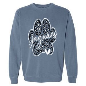 Jaguars School Spirit Team Pride Back To School Garment-Dyed Sweatshirt