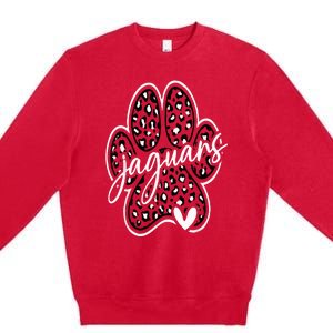 Jaguars School Spirit Team Pride Back To School Premium Crewneck Sweatshirt