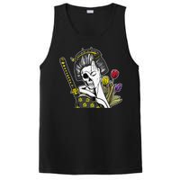 Japanese Skeleton Samurai Geisha PosiCharge Competitor Tank