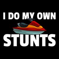 Jet Ski Stunts Gift Jet Skiing Skier Driver Water Sport Gift Doggie Tank