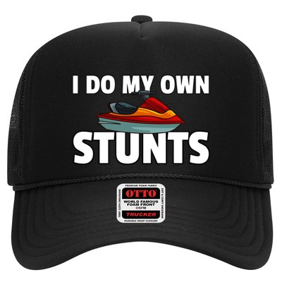 Jet Ski Stunts Gift Jet Skiing Skier Driver Water Sport Gift Trucker Hat