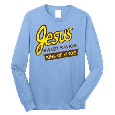 Jesus Sweet Savior King Of Kings Christian Faith Long Sleeve Shirt