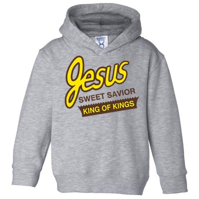 Jesus Sweet Savior King Of Kings Christian Faith Toddler Hoodie