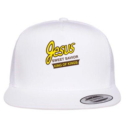 Jesus Sweet Savior King Of Kings Christian Faith Flatbill Hat