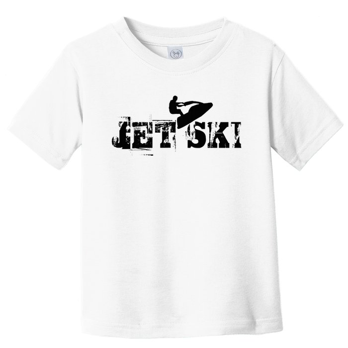 Jet Ski Stand Up Retro Toddler T-Shirt