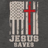 Jesus Saves S Christian Faith Cross Graphic Vector Backpack