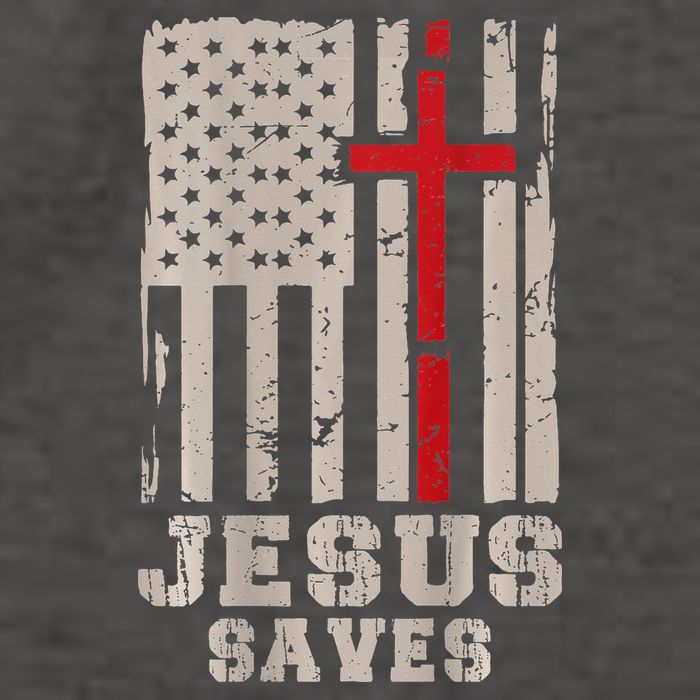 Jesus Saves S Christian Faith Cross Graphic Vector Backpack