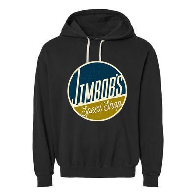 JimbobS Speed Shop Garment-Dyed Fleece Hoodie