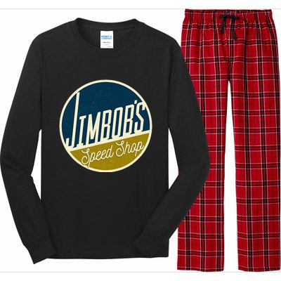 JimbobS Speed Shop Long Sleeve Pajama Set