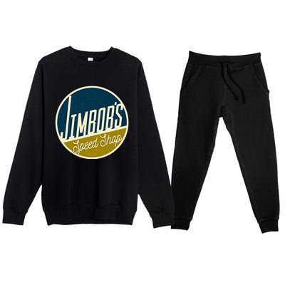 JimbobS Speed Shop Premium Crewneck Sweatsuit Set