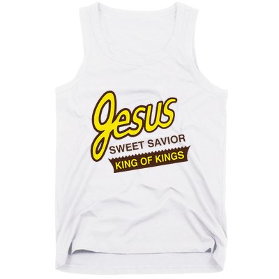 Jesus Sweet Savior King Of Kings Christian Faith Apparel Tank Top