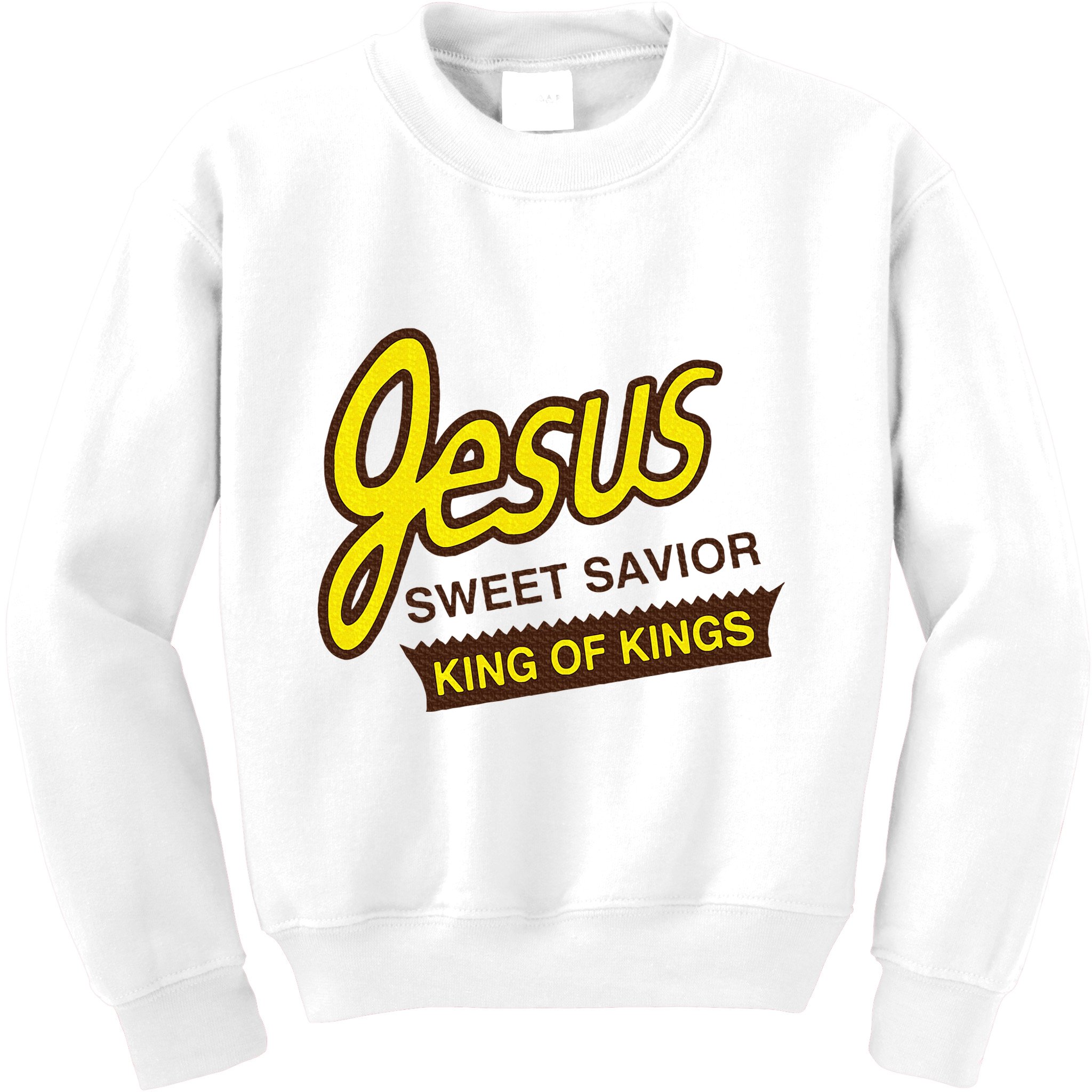 Jesus Sweet Savior King Of Kings Christian Faith Apparel Kids Sweatshirt