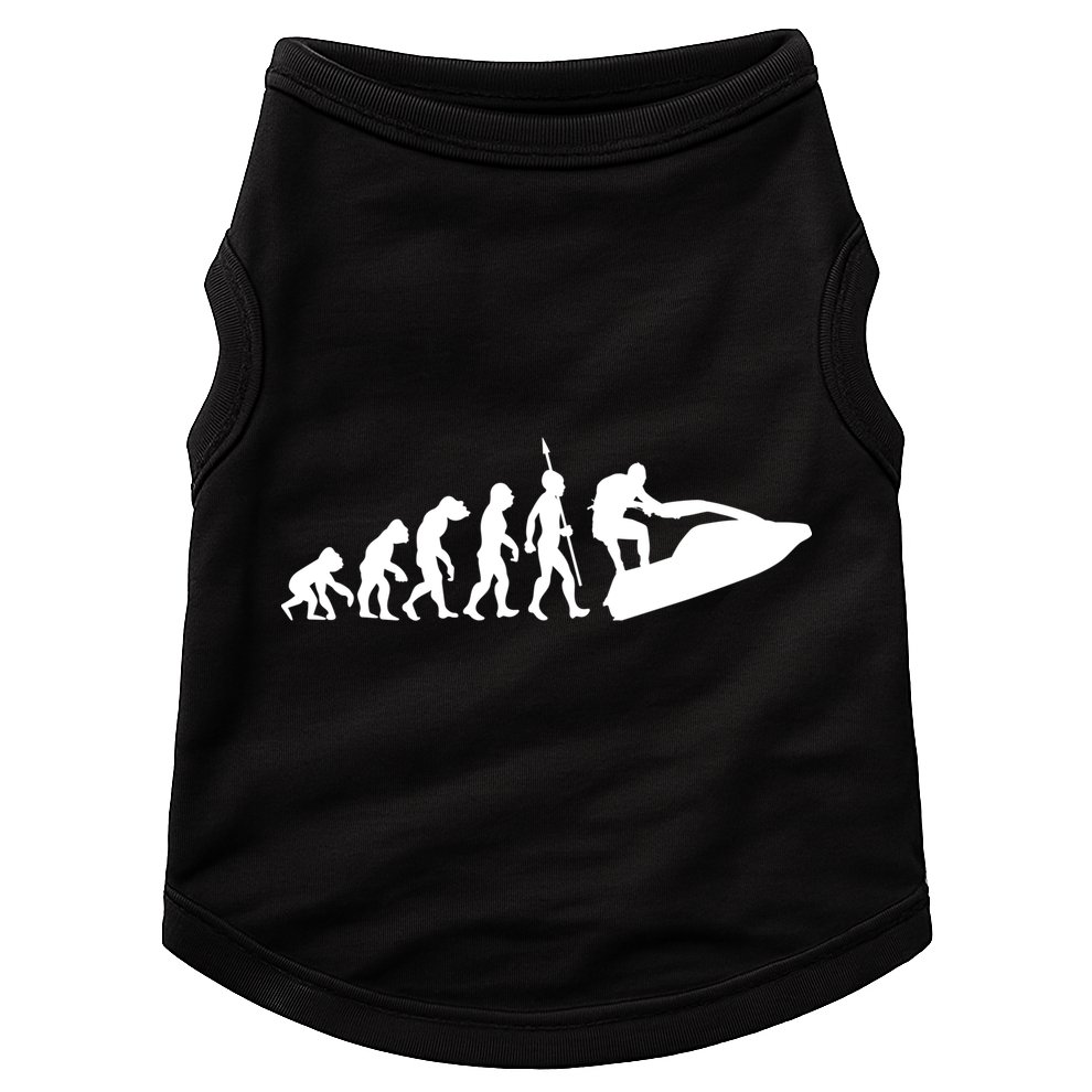 Jet Ski Skiing Water Sports Design Ocean Lake Sea Evolution Gift Doggie Tank