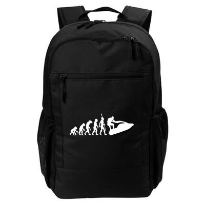 Jet Ski Skiing Water Sports Design Ocean Lake Sea Evolution Gift Backpack