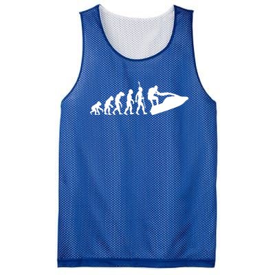 Jet Ski Skiing Water Sports Design Ocean Lake Sea Evolution Gift Mesh Reversible Basketball Jersey Tank