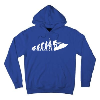 Jet Ski Skiing Water Sports Design Ocean Lake Sea Evolution Gift Tall Hoodie