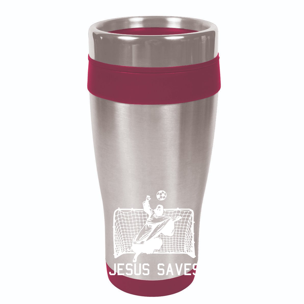 Jesus Saves Soccer Christmas Funny Football Goalie Christian Beanie