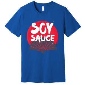 Japanese Soy Sauce Funny Gift For Sushi Lovers Premium T-Shirt