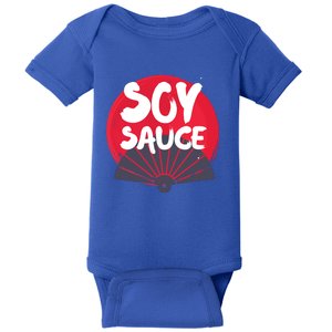 Japanese Soy Sauce Funny Gift For Sushi Lovers Baby Bodysuit