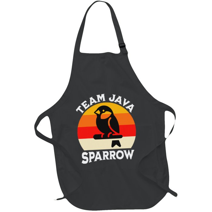 Java Sparrow Team Java Sparrow Full-Length Apron With Pockets