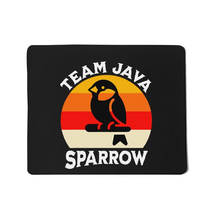 Java Sparrow Team Java Sparrow Mousepad