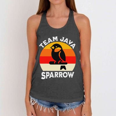 Java Sparrow Team Java Sparrow Women's Knotted Racerback Tank
