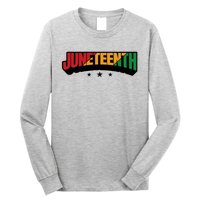 Juneteenth Sign Trendy Long Sleeve Shirt