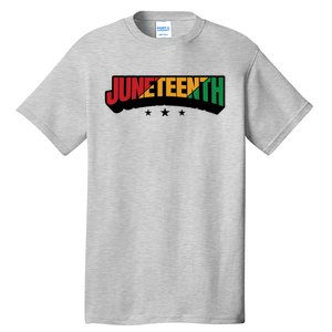 Juneteenth Sign Trendy Tall T-Shirt