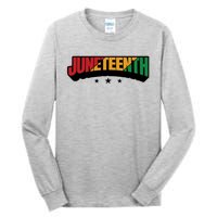 Juneteenth Sign Trendy Tall Long Sleeve T-Shirt