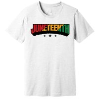 Juneteenth Sign Trendy Premium T-Shirt