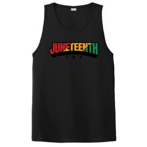 Juneteenth Sign Trendy PosiCharge Competitor Tank