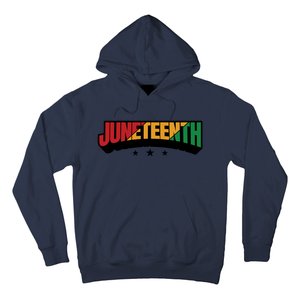 Juneteenth Sign Trendy Hoodie