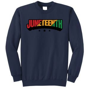 Juneteenth Sign Trendy Sweatshirt