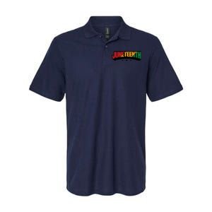 Juneteenth Sign Trendy Softstyle Adult Sport Polo