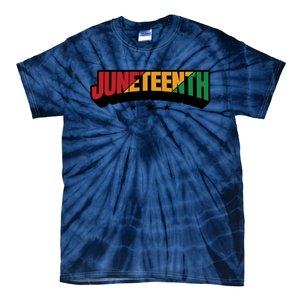 Juneteenth Sign Trendy Tie-Dye T-Shirt