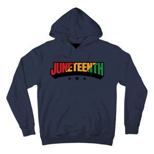 Juneteenth Sign Trendy Tall Hoodie