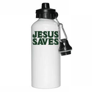 Jesus Saves The Easter's Day Gift Love Jesus Christ Aluminum Water Bottle