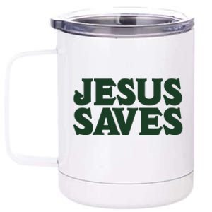 Jesus Saves The Easter's Day Gift Love Jesus Christ 12 oz Stainless Steel Tumbler Cup