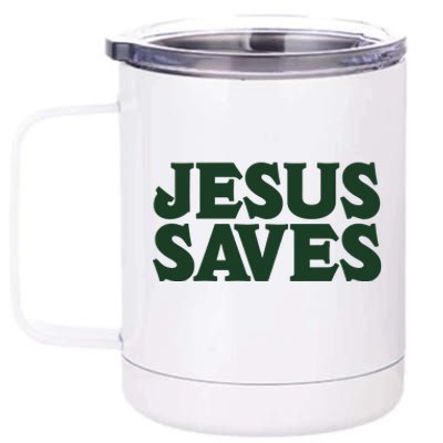 Jesus Saves The Easter's Day Gift Love Jesus Christ 12 oz Stainless Steel Tumbler Cup