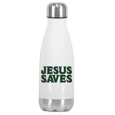 Jesus Saves The Easter's Day Gift Love Jesus Christ Stainless Steel Insulated Water Bottle