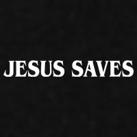 Jesus Saves Theres Power In The Name Of Jesus Acts 4:12 Front And Back Ladies PosiCharge Tri-Blend Wicking Tank