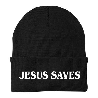 Jesus Saves Theres Power In The Name Of Jesus Acts 4:12 Front And Back Beanie