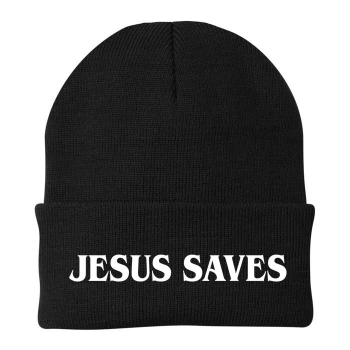 Jesus Saves Theres Power In The Name Of Jesus Acts 4:12 Front And Back Beanie