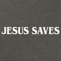 Jesus Saves Theres Power In The Name Of Jesus Acts 4:12 Front And Back Cotton Canvas Backpack