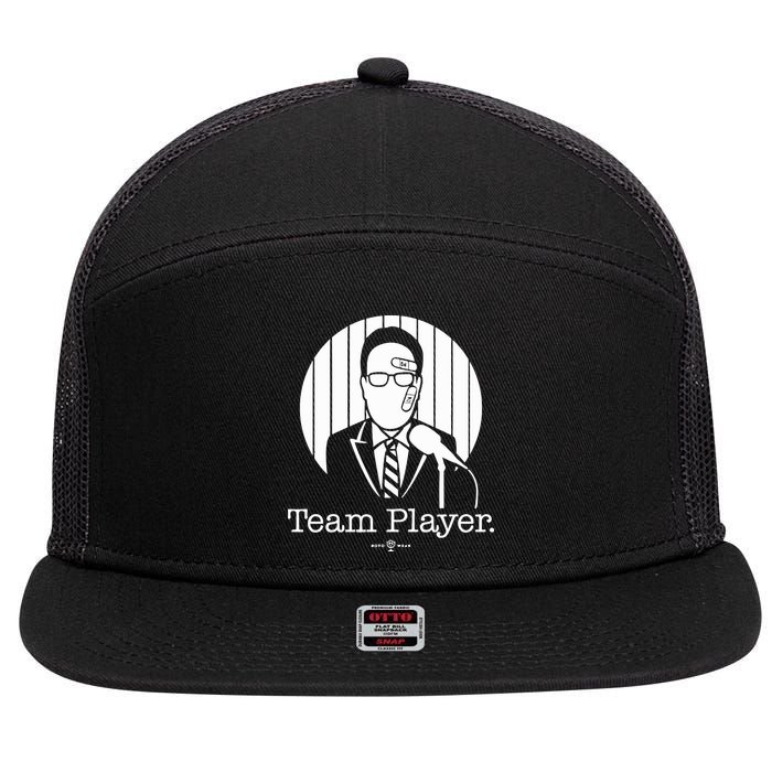 John Sterling Team Player 7 Panel Mesh Trucker Snapback Hat