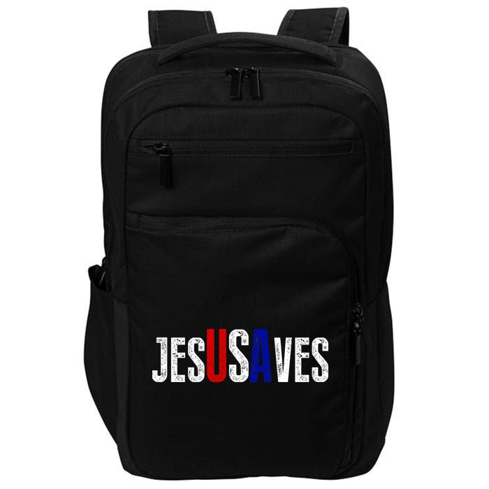 Jesus Saves USA  Impact Tech Backpack